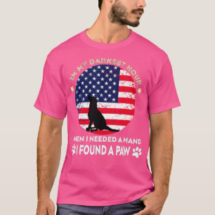 T-shirt Drôle dans mon heure la plus sombre quand j'avais