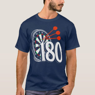 T-shirt Drôle Dart Design Hommes Joueuses Dart Joueuses Da