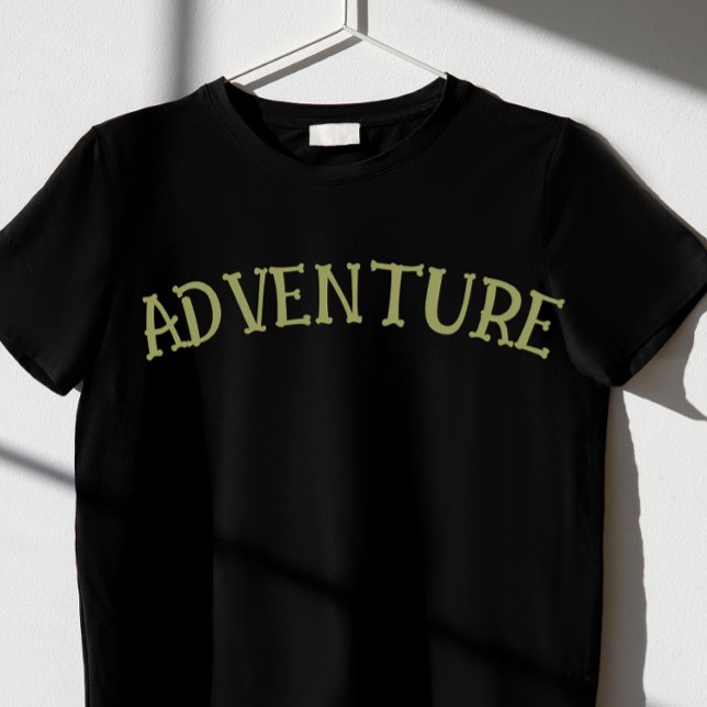 T-shirt drôle d'aventure (Créateur téléchargé)