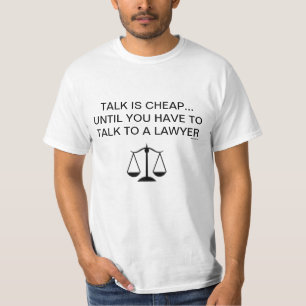 T-shirt drôle d'avocats