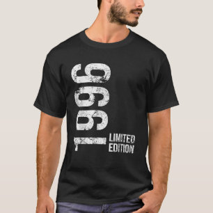 T-shirt Drôle de 30 ans Fabriqué en 1996 Vintage Né en
