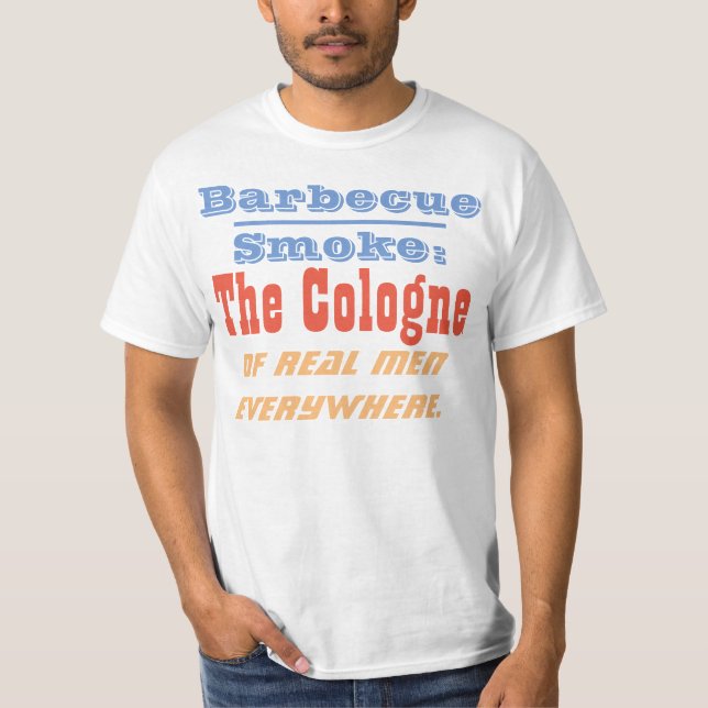 T-shirt drôle de barbecue (Devant)