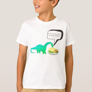 T-shirt drôle de burrito de pause de midi de