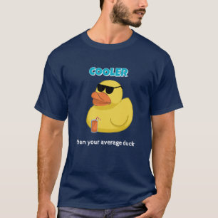 T-shirt drôle de canard plus cool que la moyenne