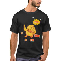T-shirt drôle de canard qui fait le dab | Citation