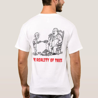 T-Shirt drôle de caricature politique anti-impôt
