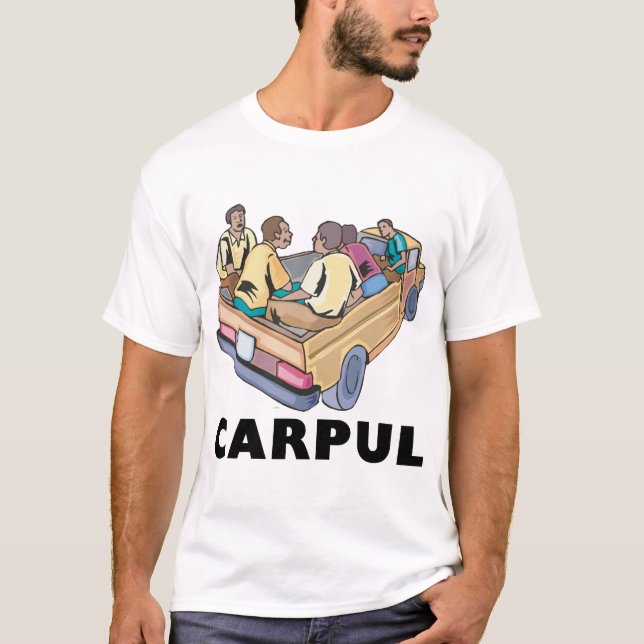 T-shirt drôle de Carpul de Mexicain (Devant)