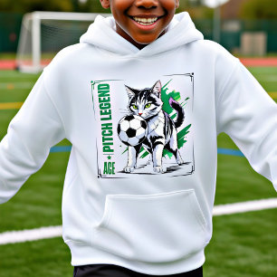 T-shirt drôle de chat de football – Cadeau pour le