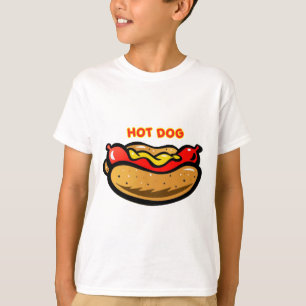 T-shirt Drôle de chien chaud pour les enfants Cool