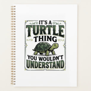 T-shirt drôle de chose de tortue vintage pour amat