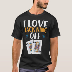 T-shirt drôle de citation de joueur de poker Jack