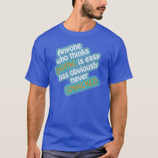 T-shirt drôle de citation de plongée