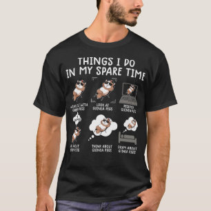 T-shirt drôle de cobaye chemise srcastic humour cobaye p