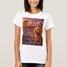 T-shirt drôle de Cockapoo style Love Island 