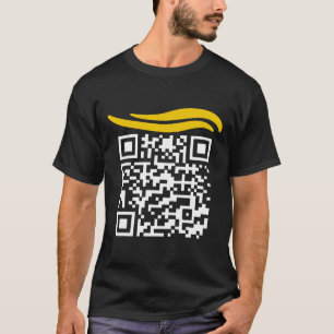 T-shirt Drôle de code de danse du président Trump Qr 1