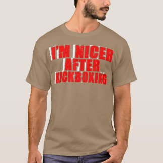 T-shirt Drôle de combattant Kickboer Kickboing MMA Arts ma