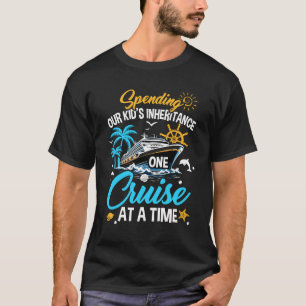 T-shirt Drôle de dépenser notre héritage enfant une croisi