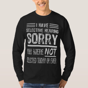 T-shirt Drôle de dire des gens sarcastiques Hommes Font fo