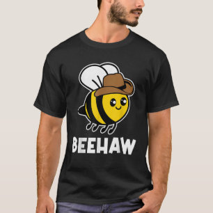 T-shirt Drôle de femme abeille cow-boy country mignonne pu