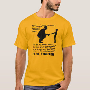 T-Shirt drôle de fierté de pompier de conseils pat