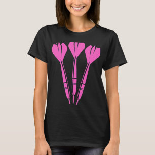 T-shirt Drôle de fléchettes pour les joueurs de fléchettes