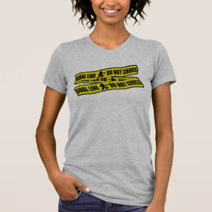 T-shirt drôle de gardien de but d'hockey de champ,