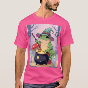 T-shirt drôle de grenouille sorcière – Grenouille