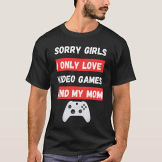 T-shirt drôle de joueur pour garçons