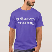 T-SHIRT DRÔLE DE JOUR DE CONSCIENCE D'ÉPILEPSIE