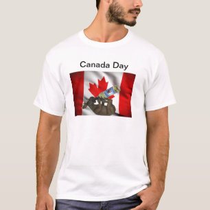 T-shirt drôle de jour du Canada