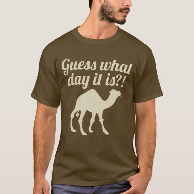 T-shirt drôle de journée en milieu de semaine de (Devant)