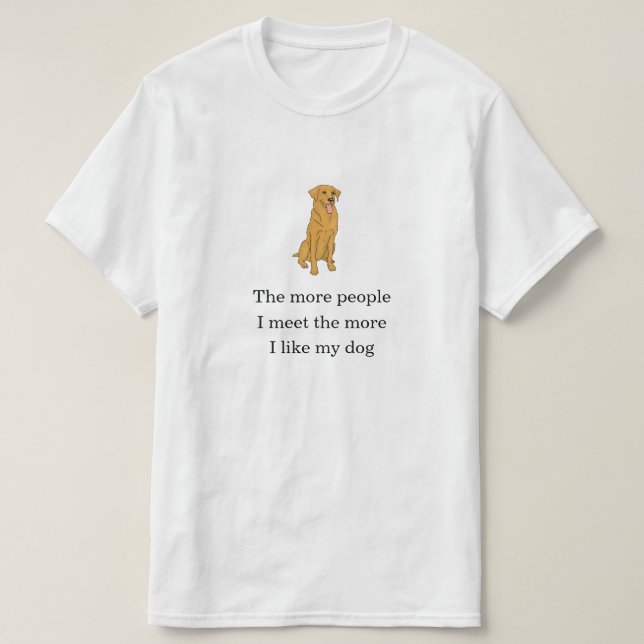 T-shirt Drôle de la nouveauté femmes LE PLUS J'AIME MON CH (Design devant)