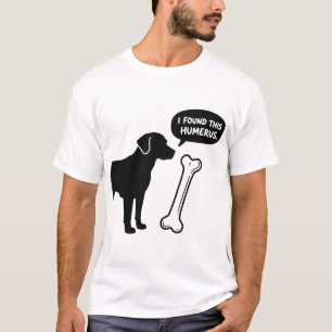T-shirt drôle de labrador pun - J'ai trouvé cet hu