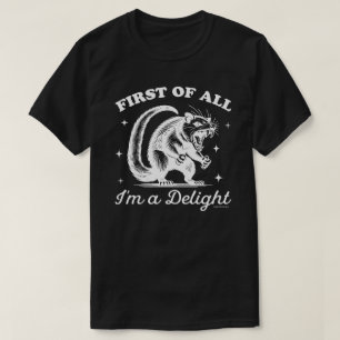 T-shirt drôle de l'opossum - Je suis un délice
