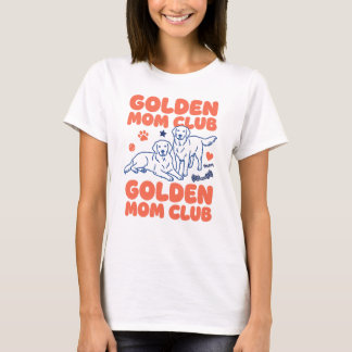 T-shirt drôle de maman Golden Retriever
