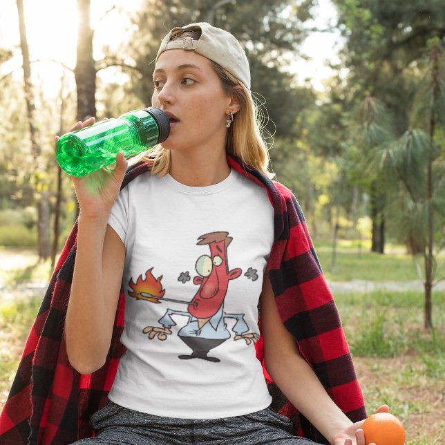 T-shirt drôle de mangeur de feu (Créateur téléchargé)