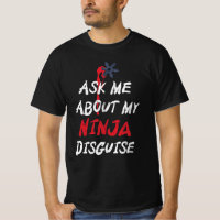 Drôle de me demander mon déguisement de Ninja