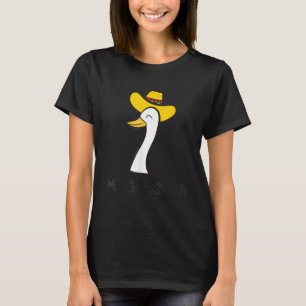 T-shirt Drôle de moi oie Ta éleveur de volaille mexicain A