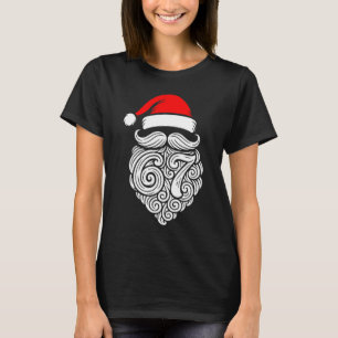 T-shirt drôle de Noël Six Seven 6 7 Meme Santa Hom