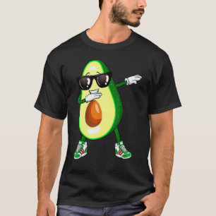 T-shirt drôle de nourriture végane Avocat Dabbing