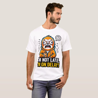 T-shirt drôle de paresseux — Je ne suis pas en ret