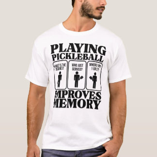 T-shirt drôle de Pickleball - Chemises Pickleball