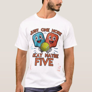 T-shirt drôle de pickleball – Juste une partie de