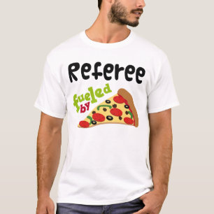 T-shirt (drôle) de pizza d'arbitre