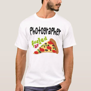 T-shirt (drôle) de pizza de photographe