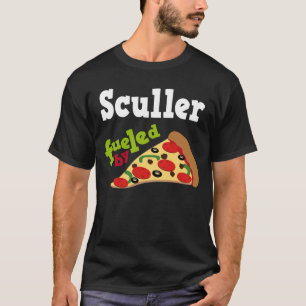 T-shirt (drôle) de pizza de Sculler