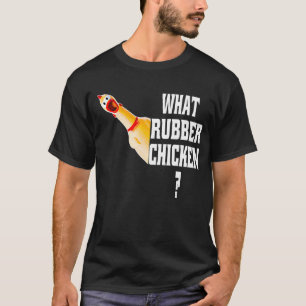 T-shirt Drôle de poulet en caoutchouc Garçons Poulet en c