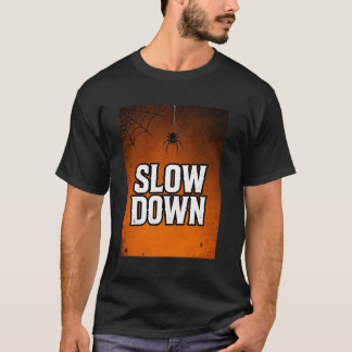 T-shirt drôle de ralentir le coucher de soleil rét