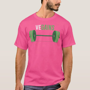 T-shirt Drôle de régime végan de Vegains Végétarien muscul
