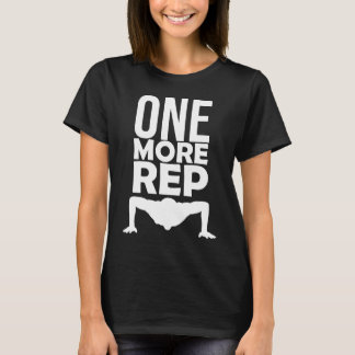 T-shirt drôle de répétition supplémentaire de push